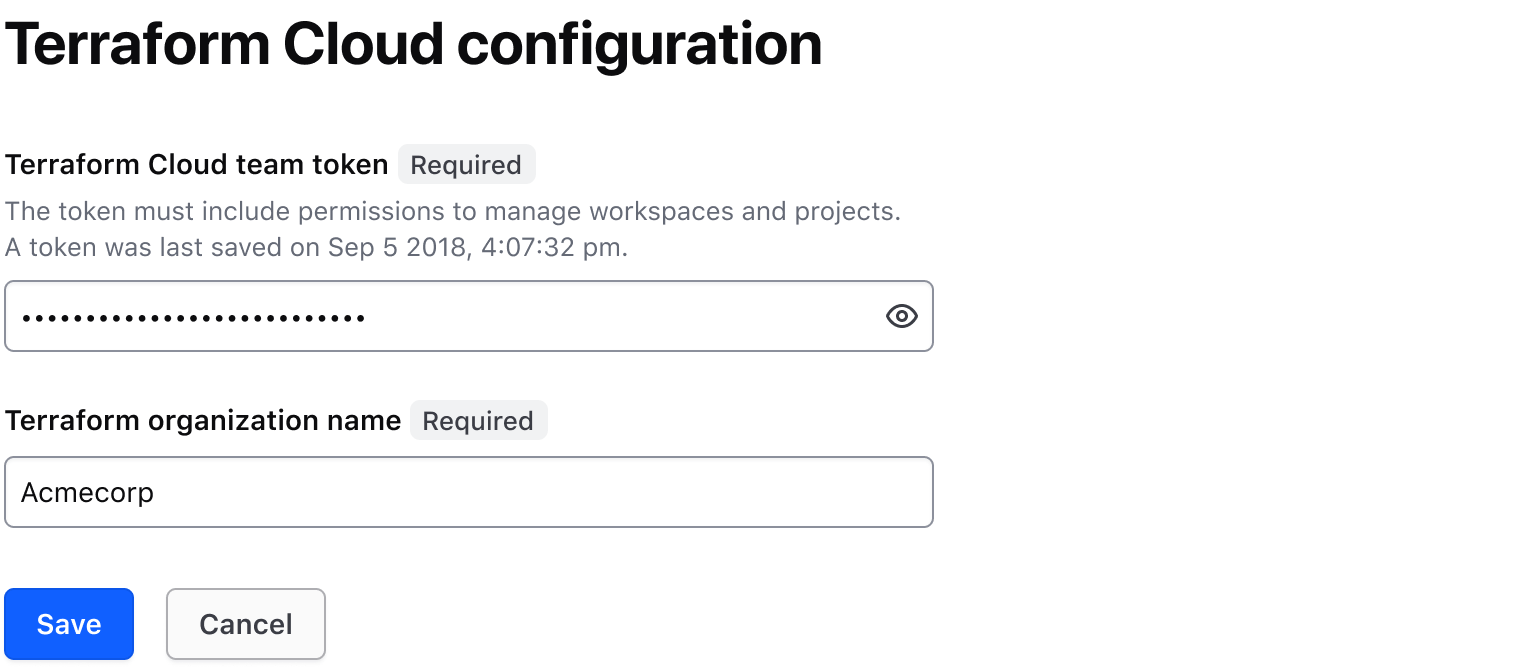 Form with a masked input